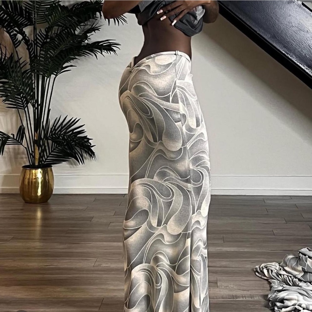 Twiley TM crystal Maxi skirt